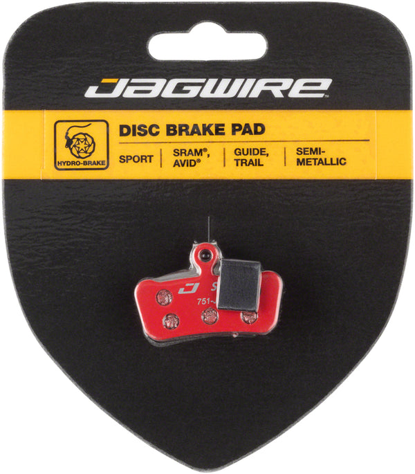 Jagwire Mountain Sport Semi-Metallic Disc Brake Pads SRAM Guide RSC RS R Avid Trail