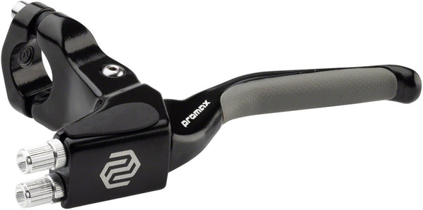 Promax BL-47 Dual Cable Brake Lever - Left Long Pull Aluminum Black