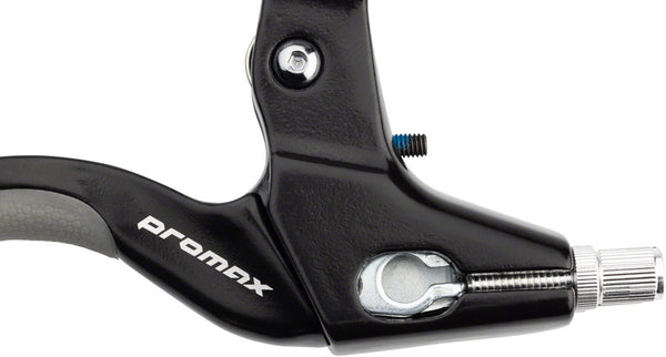 Promax BL-47 Dual Cable Brake Lever - Left Long Pull Aluminum Black