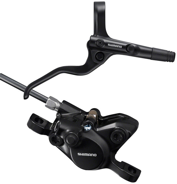 Shimano BR-MT200 Disc Brake BL-MT201 Lever - Rear Hydraulic 2-Piston Post Mount BLK