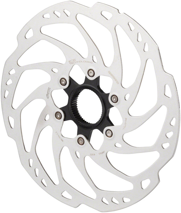 Shimano SLX SM-RT70-L Disc Brake Rotor - 203mm Center Lock Silver