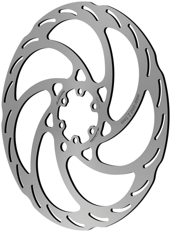 Magura Gustav Pro MDR-S Disc Brake Rotor - 203mm 6-Bolt 2.5mm Thickness For use Magura Gustav Pro Caliper Only