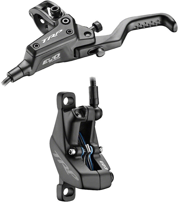 TRP EVO Pro HD-M9040 Disc Brake Lever - Left/Front Rear 1900mm Hose Post Mount 4-Piston BLK