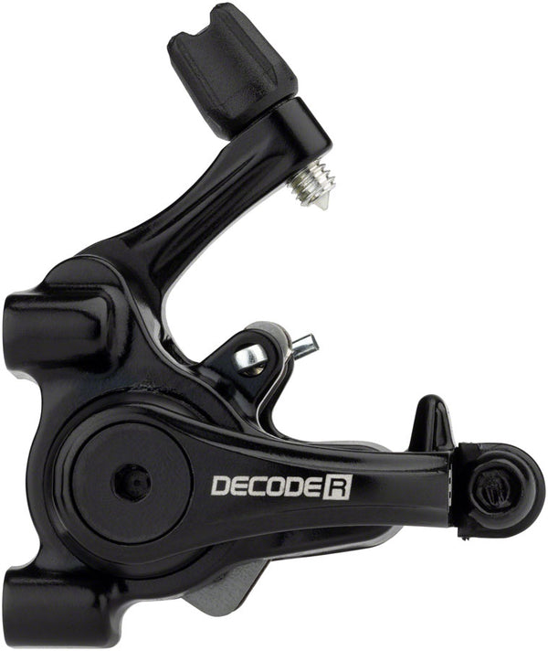 Promax Decode R DSK-718R Disc Brake Caliper - Short Pull Road Mechanical Flat Mount BLK