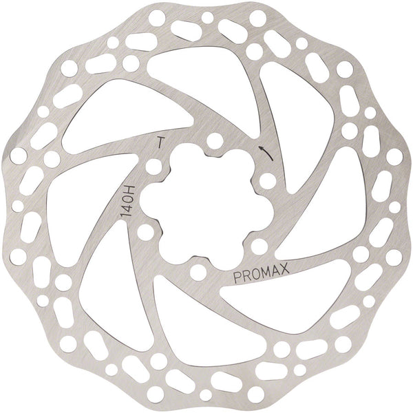 Promax Sport S1 Disc Brake Rotor - 140mm 6-Bolt Silver