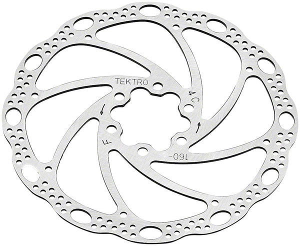 Tektro TR140-22 Disc Rotor - 140mm 6-Bolt Silver