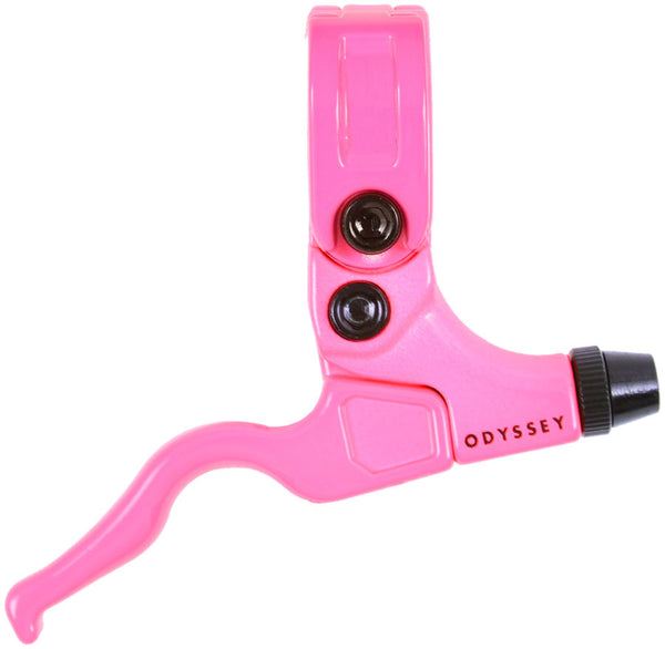 Odyssey Monolever Trigger Brake Lever - Right Hot Pink