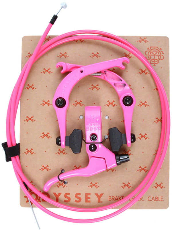 Odyssey Springfield U-Brake Kit - Hot Pink