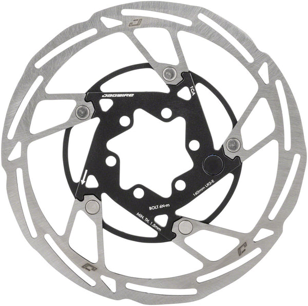 Jagwire Pro LR2-E Ebike Disc Brake Rotor Magnet - 160mm 6-Bolt Silver/BLK