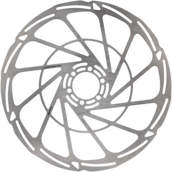 Jagwire Sport SR1 Disc Brake Rotor - 220mm 6-Bolt Silver