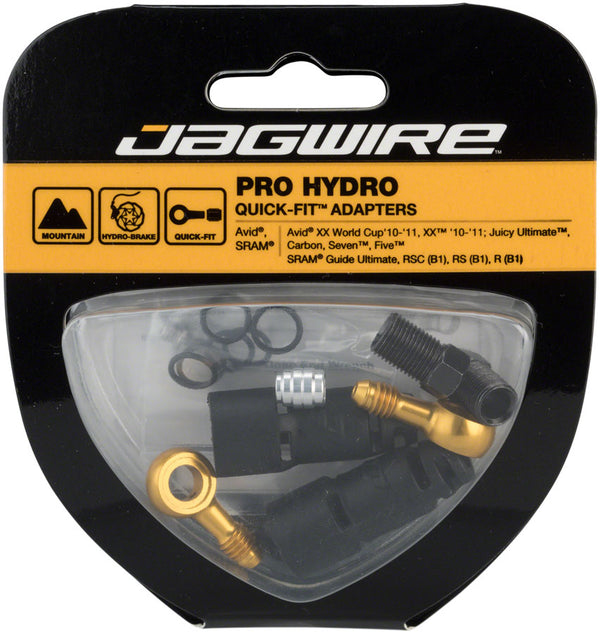 Jagwire Pro Quick-Fit Adapters Hydraulic Hose - Fits SRAM Guide R/RS/RSC/Ultimate Avid Juicy 5/7/Carbon/Ultimate