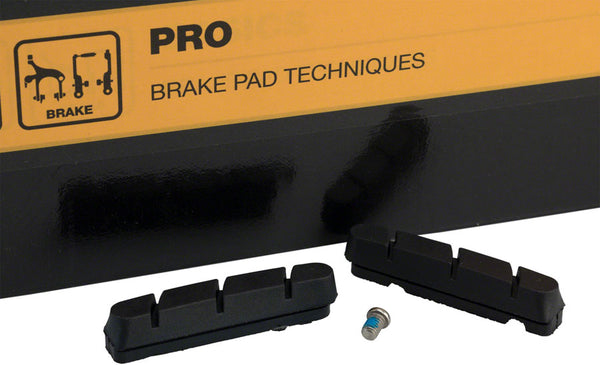 Jagwire Road Pro S Brake Pad Inserts SRAM/Shimano Box of 50 Pairs Black