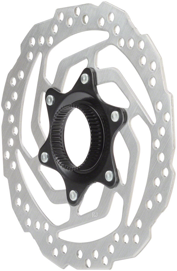 Shimano Altus SM-RT10-S Disc Brake Rotor - 160mm Center Lock For Resin Pads Only Silver