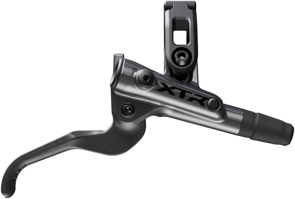 Shimano XTR M9200 XC Disc Brake Lever - Right/Rear Post Mount 2-Piston Caliper SM-BH90-SS Hose Metal Pads Gray