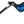 Hope Tech 4 E4 Disc Brake and Lever Set - Rear Hydraulic Post Mount Blue