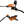 Hope Tech 4 V4 Disc Brake and Lever Set - Front Hydraulic Post Mount Orange