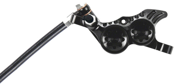 Hope Tech 4 V4 Disc Brake and Lever Set - Rear Hydraulic Post Mount Black