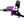 Hope Tech 4 V4 Disc Brake and Lever Set - Front Hydraulic Post Mount Purple