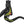 Magura MT8 Raceline Disc Brake Lever - Front Rear Hydraulic Post Mount BLK/Neon YLW