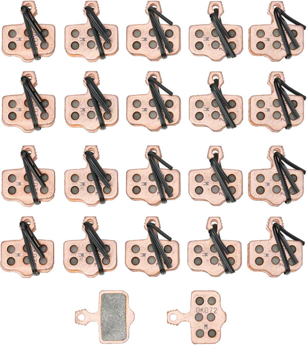 SRAM Disc Brake Pads - Sintered Compound Steel Backed Powerful For Level Elixir 2-Piece Road Bulk Box of 20