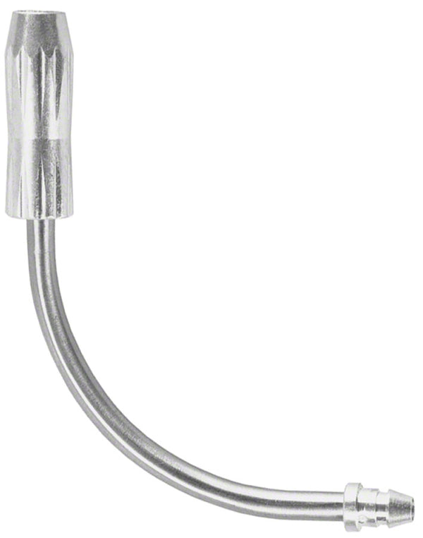 Jagwire 90 Degree Brake Noodle with Barrel Adjuster Silver