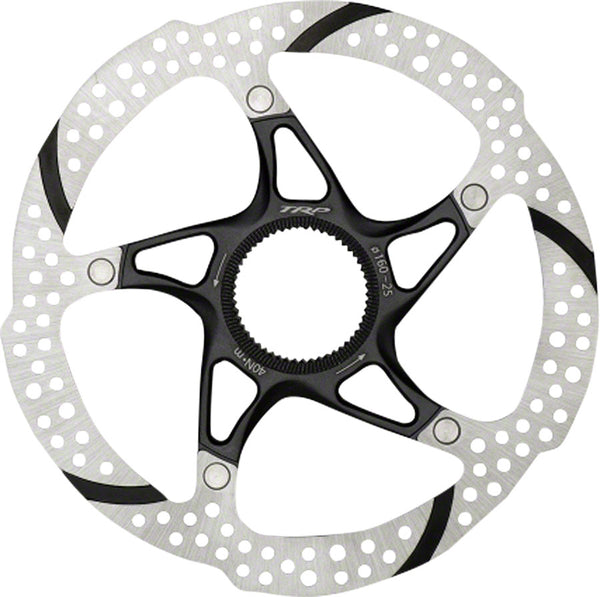 TRP-25 Disc Brake Rotor - 140mm Center Lock 1.8mm Silver/Black