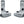 Tektro CL332RS 3-Finger Alloy Linear Pull Brake Lever Set Silver