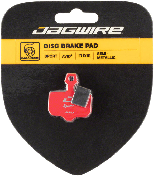 Jagwire Mountain Sport Semi-Metallic Disc Brake Pads Avid Elixir R CR1 3 5 7 9 X0 XX