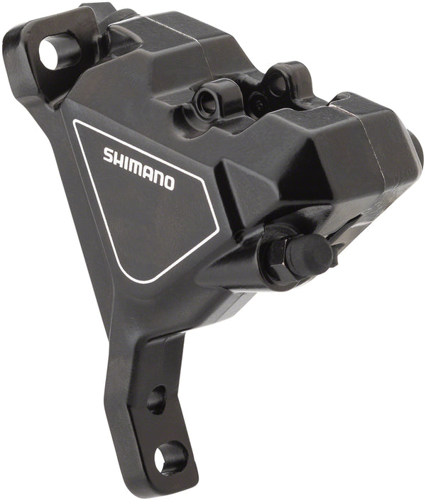 Shimano Altus BR-UR300 Front Flat-Mount Hydraulic Disc Brake Caliper Resin Padsout Fins BLK