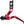 BOX One Long Reach Lever Red