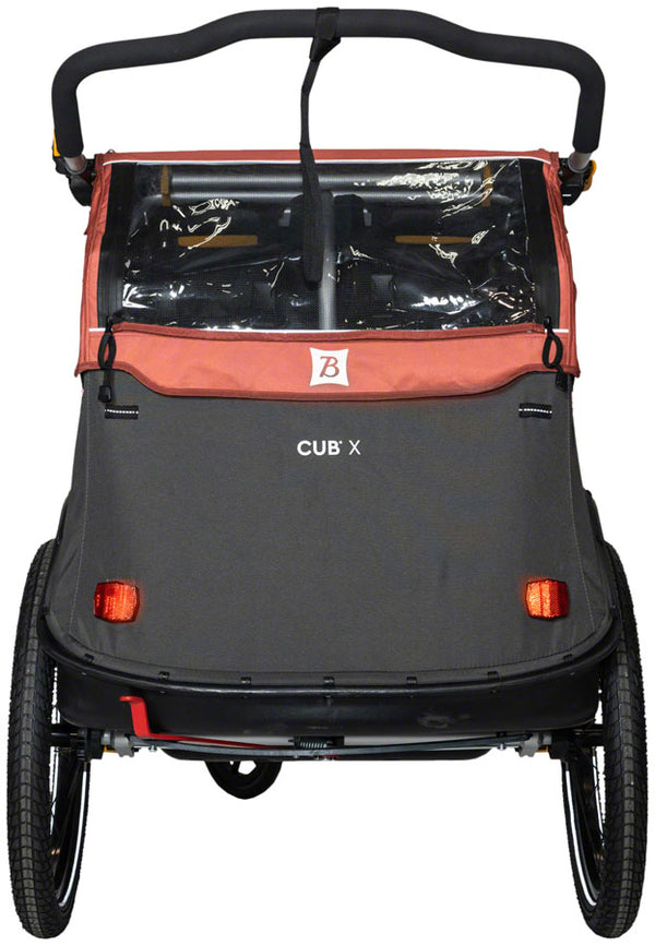Burley Cub X Child Trailer - Double Sandstone Red