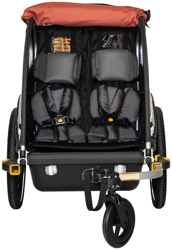 Burley Cub X Child Trailer - Double Sandstone Red