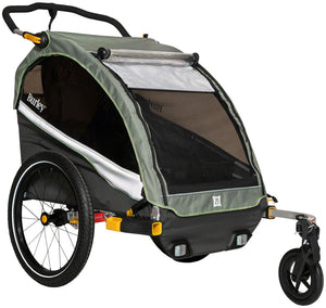 Burley D'Lite X Child Trailer - Double Sage Green