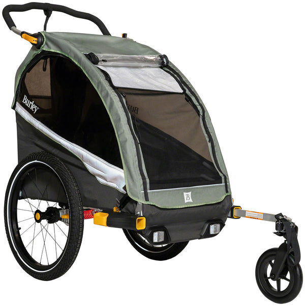 Burley D'Lite X Child Trailer - Single Sage Green