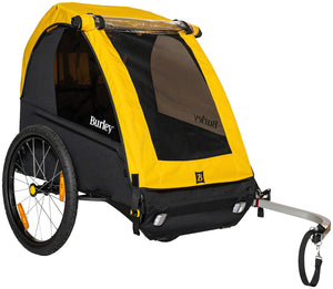 Burley Bee Child Trailer - Double Yellow
