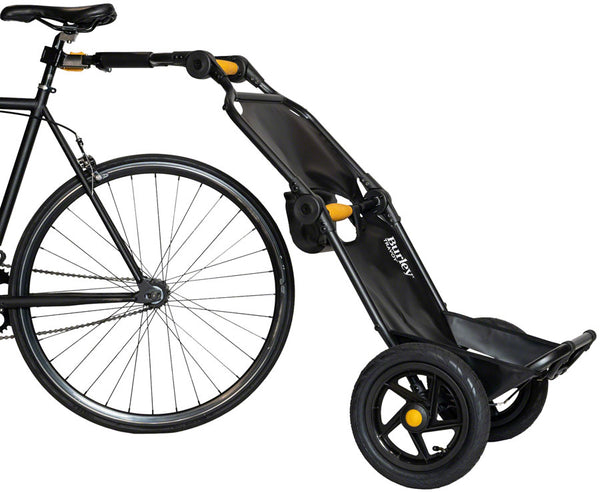 Burley Travoy Black Cargo Trailer - Black