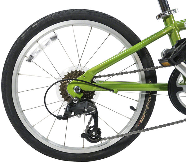 Burley Piccolo Trailercycle - 7-Speed Green