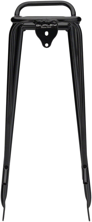 Burley Moose Trailercycle Rack with Light Bracket: Black