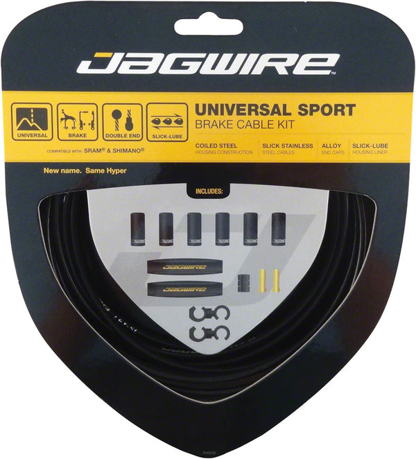 Jagwire Universal Sport Brake Cable Kit Black