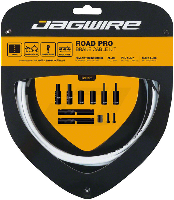 Jagwire Pro Brake Cable Kit Road SRAM/Shimano White