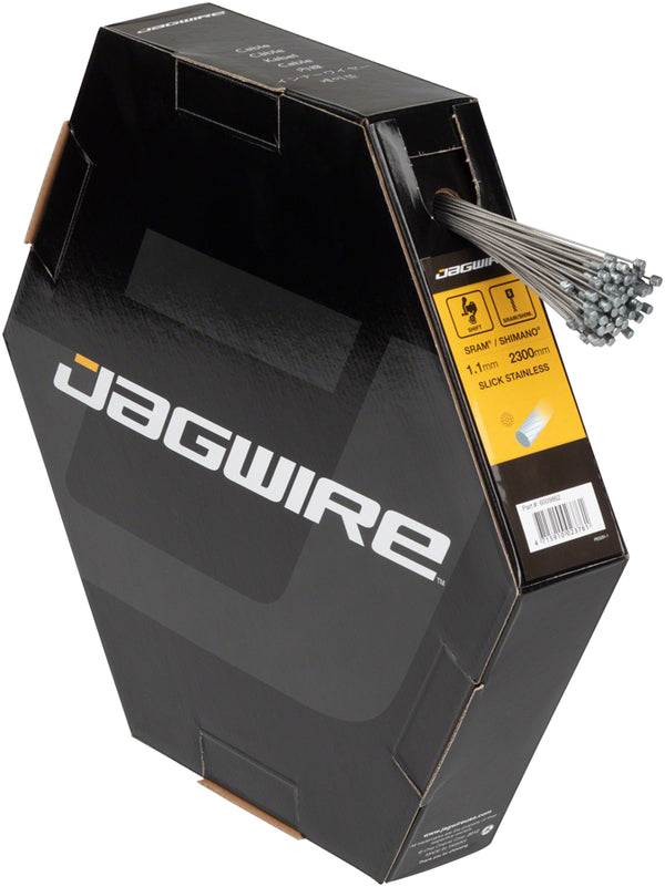 Jagwire Sport Shift Cable - 1.1 x 2300mm Slick Stainless Steel For SRAM/Shimano Box of 100