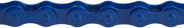 Odyssey Bluebird Chain - Single Speed 1/2" x 1/8" 112 Links Blue