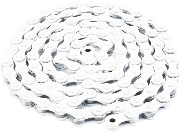 Odyssey Bluebird Chain - Single Speed 1/2" x 1/8" 112 Links White