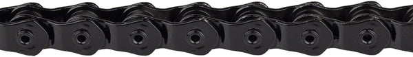KMC HL1 Wide Chain - Single Speed 1/2" x 1/8" 100 Links Half Link Chain BLK