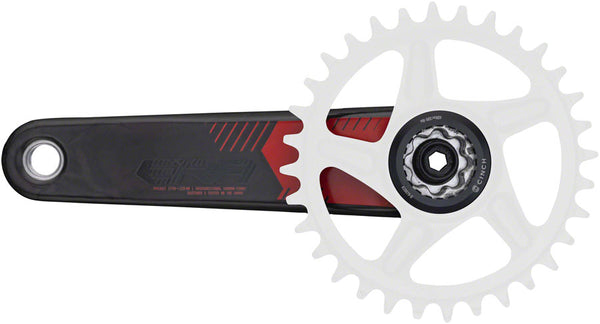 RaceFace ERA Crankset - 170mm Direct Mount 136mm Spindle CINCH Interface Carbon Red