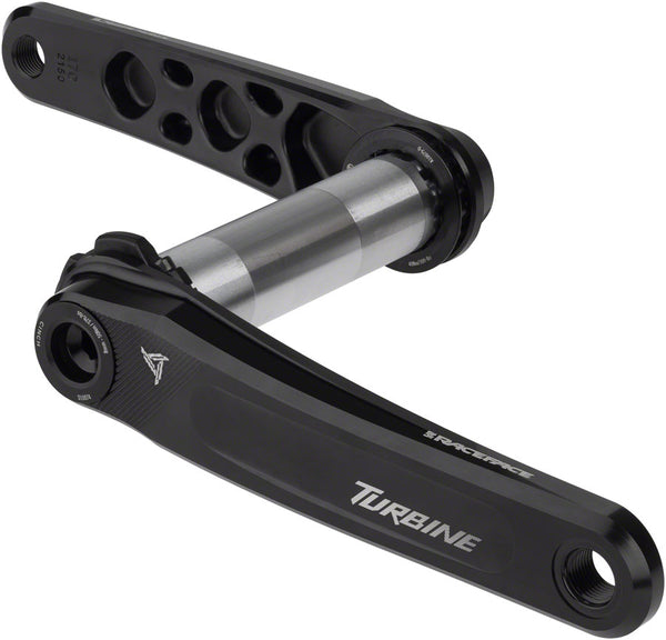 RaceFace Turbine Crankset - 165mm Direct Mount 136mm Spindle CINCH Interface 7050 Aluminum BLK