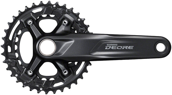 Shimano Deore FC-M4100-B2 Crankset - 175mm 10-Speed 36/26t 96/64 BCD For 51.8mm Chainline BLK