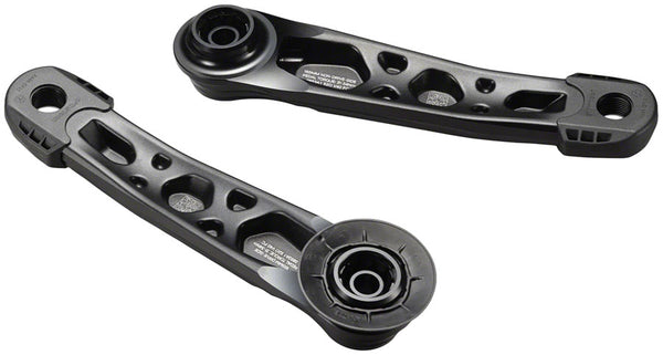 e*thirteen Helix Race Alloy e*spec Crank Arm Set - Specialized M30 SL1.1 14mm Offset 155mm Self Extractor BLK