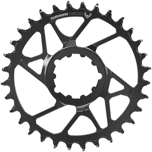 SRAM Eagle 70 T-Type Direct Mount Chainring - 30t 12-Speed 3-Bolt Direct Mount 3mm Offset Steel BLK