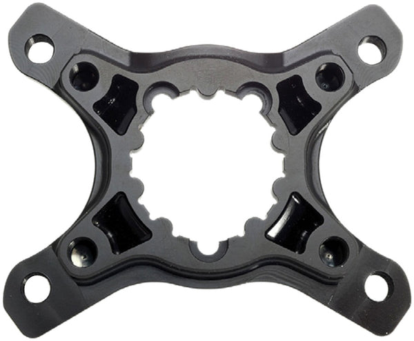 Cane Creek eeWings Chainring Spider - 4-Bolt 110 80 Asymmetric BCD 3-Bolt Mount Type Shimano GRX 1x 2x Systems BLK